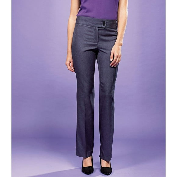 Premier Womens/Ladies Flat Front Hospitality/Catering/Bar/Trousers Premier Womens/Ladies Flat Front Hospitality/Catering/Bar/Trousers